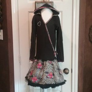 Hooded Long Sleeve Dress